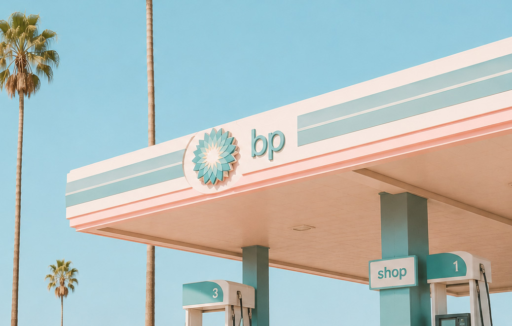 BP station next to depot